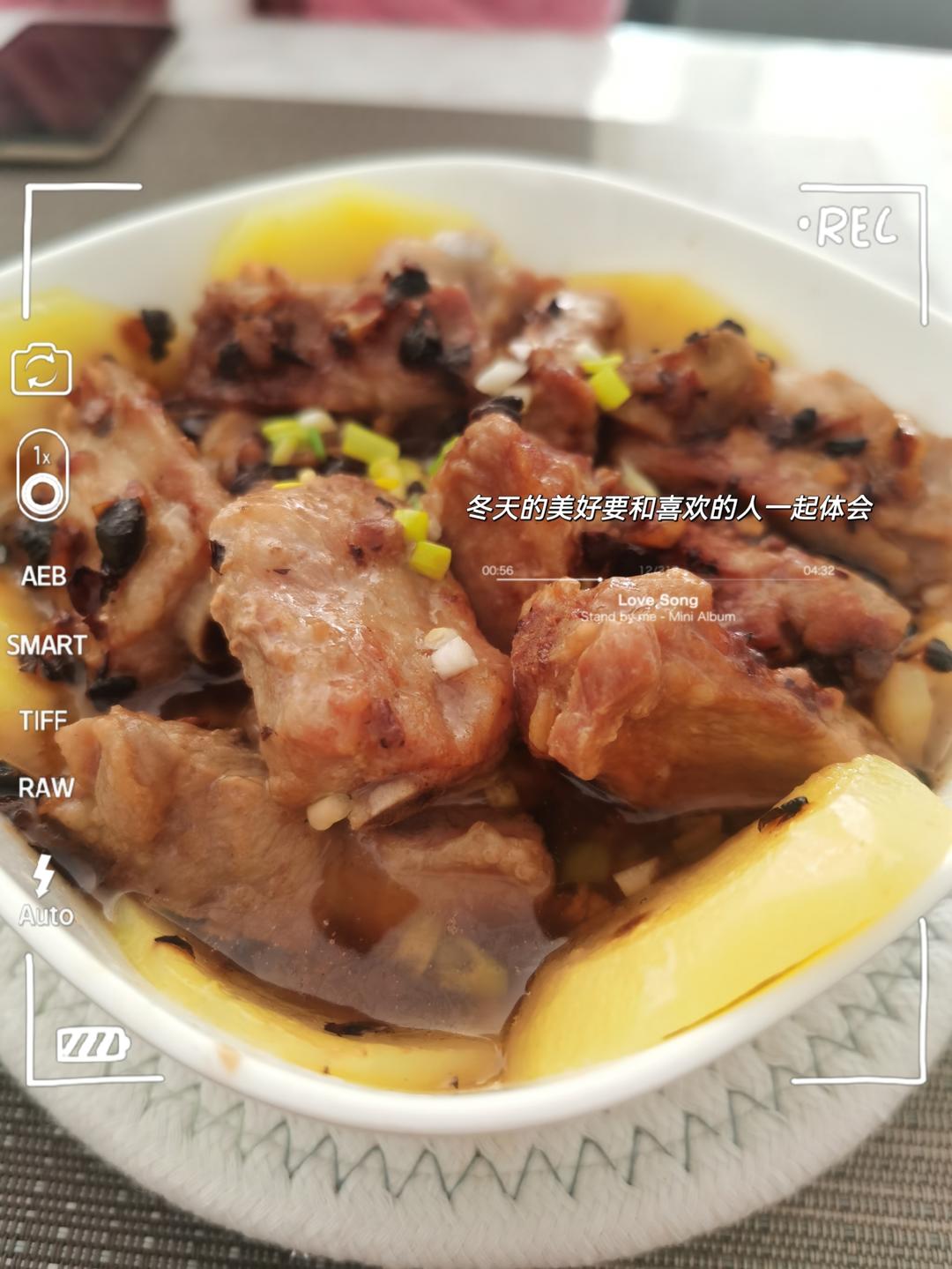 豆豉蒸排骨