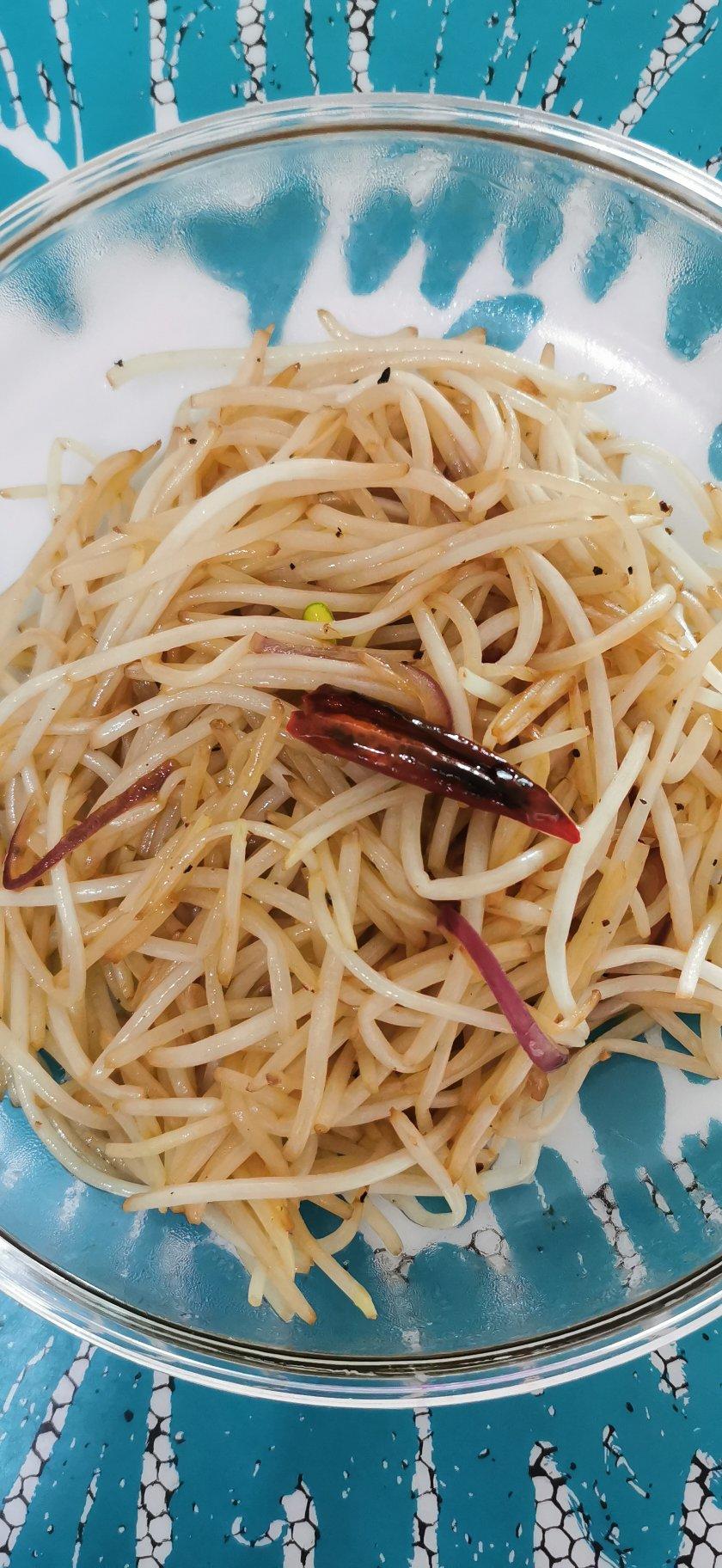 酸辣绿豆芽