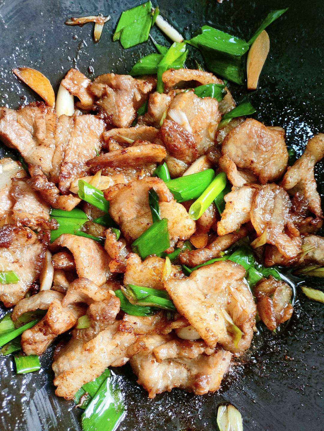 葱爆五花肉