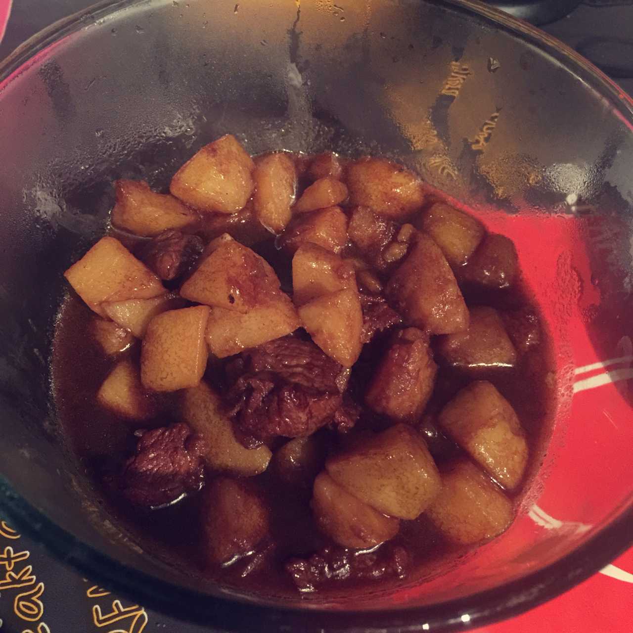红烧土豆牛腩