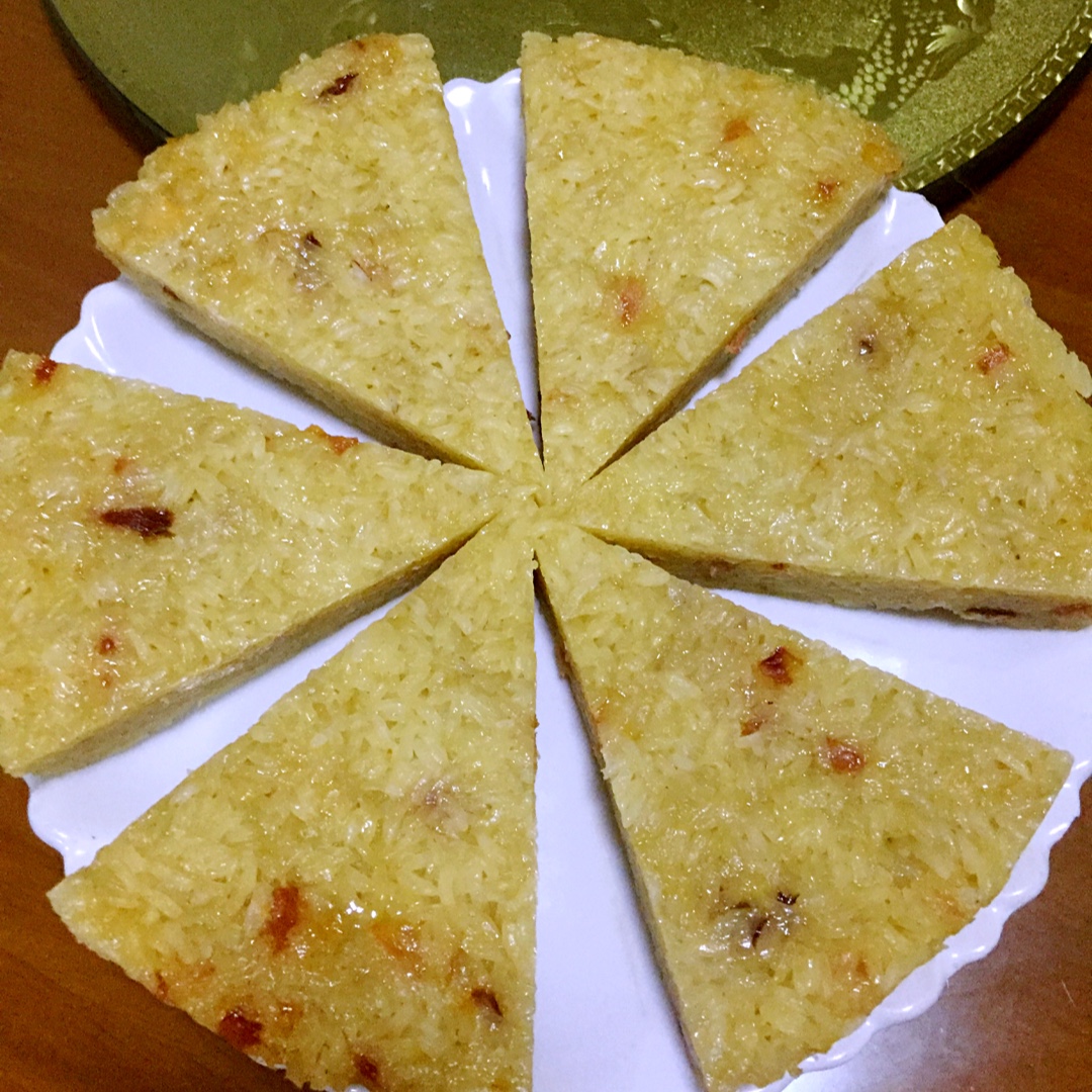 安居饶城做的糯米子糕