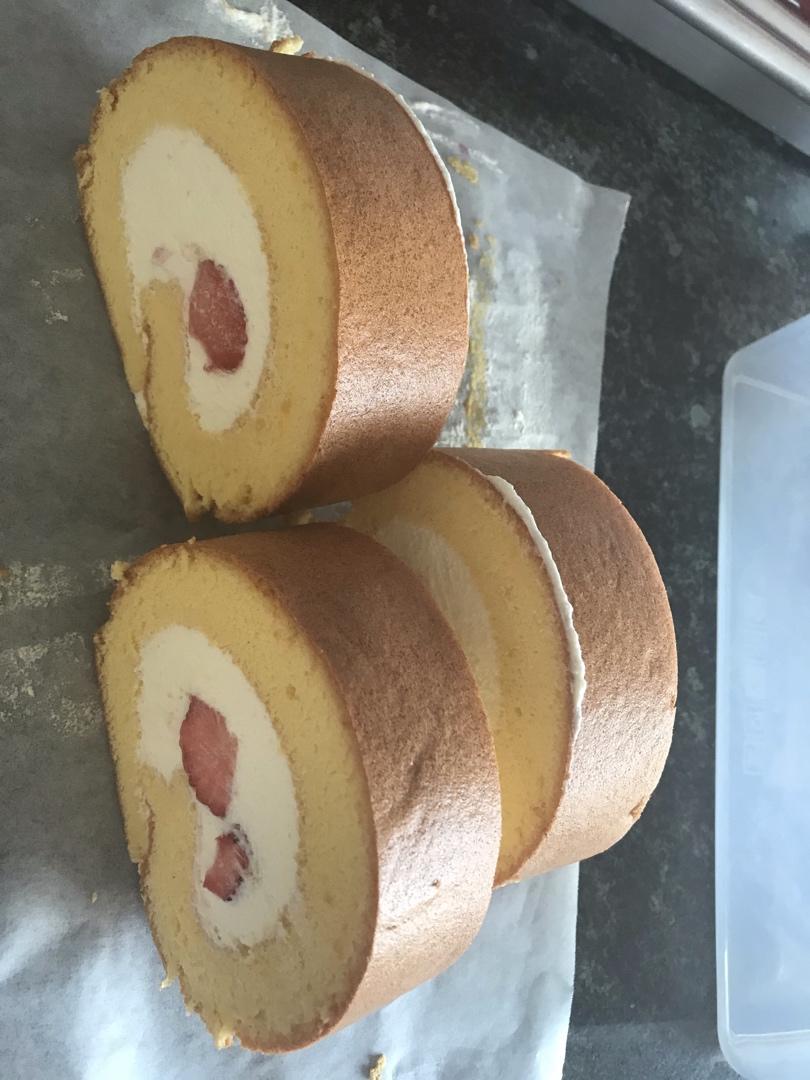 原味蛋糕卷
