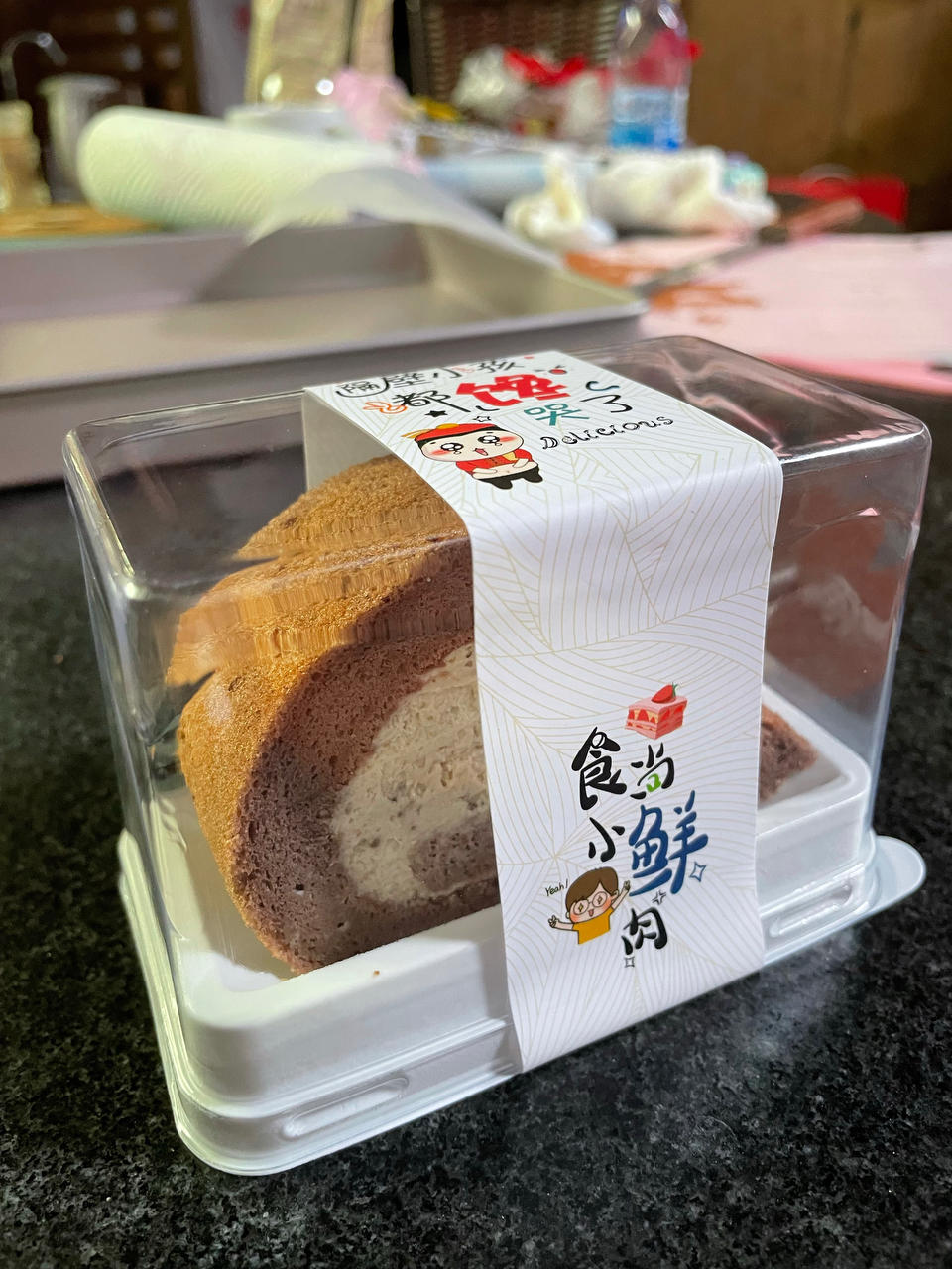 百吃不厌的奥利奥海盐蛋糕卷