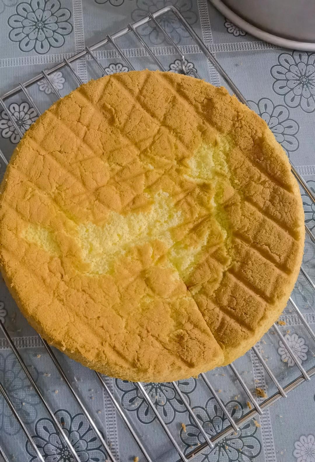 超柔软6寸戚风蛋糕(附8寸配方)零失败 超详细‼️含操作视频