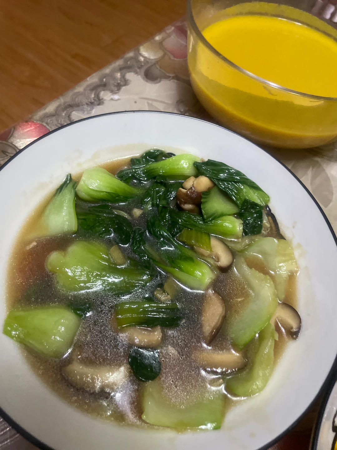 香茹炒青菜