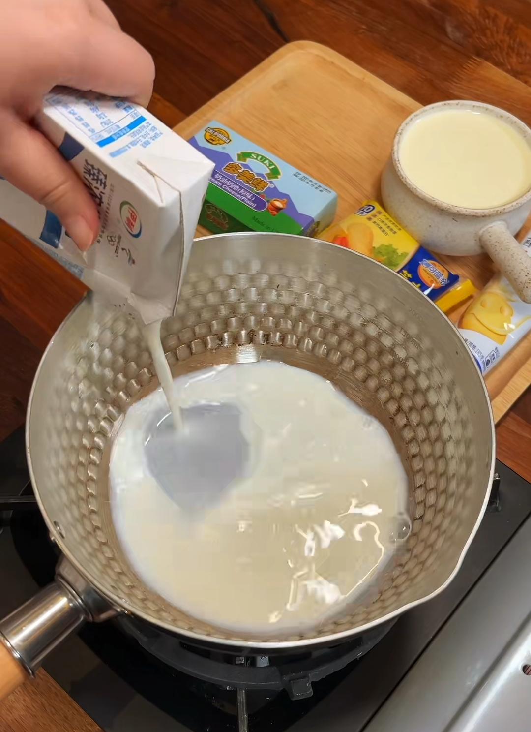 纯奶手撕吐司的做法 步骤1