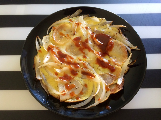 西班牙土豆煎蛋饼