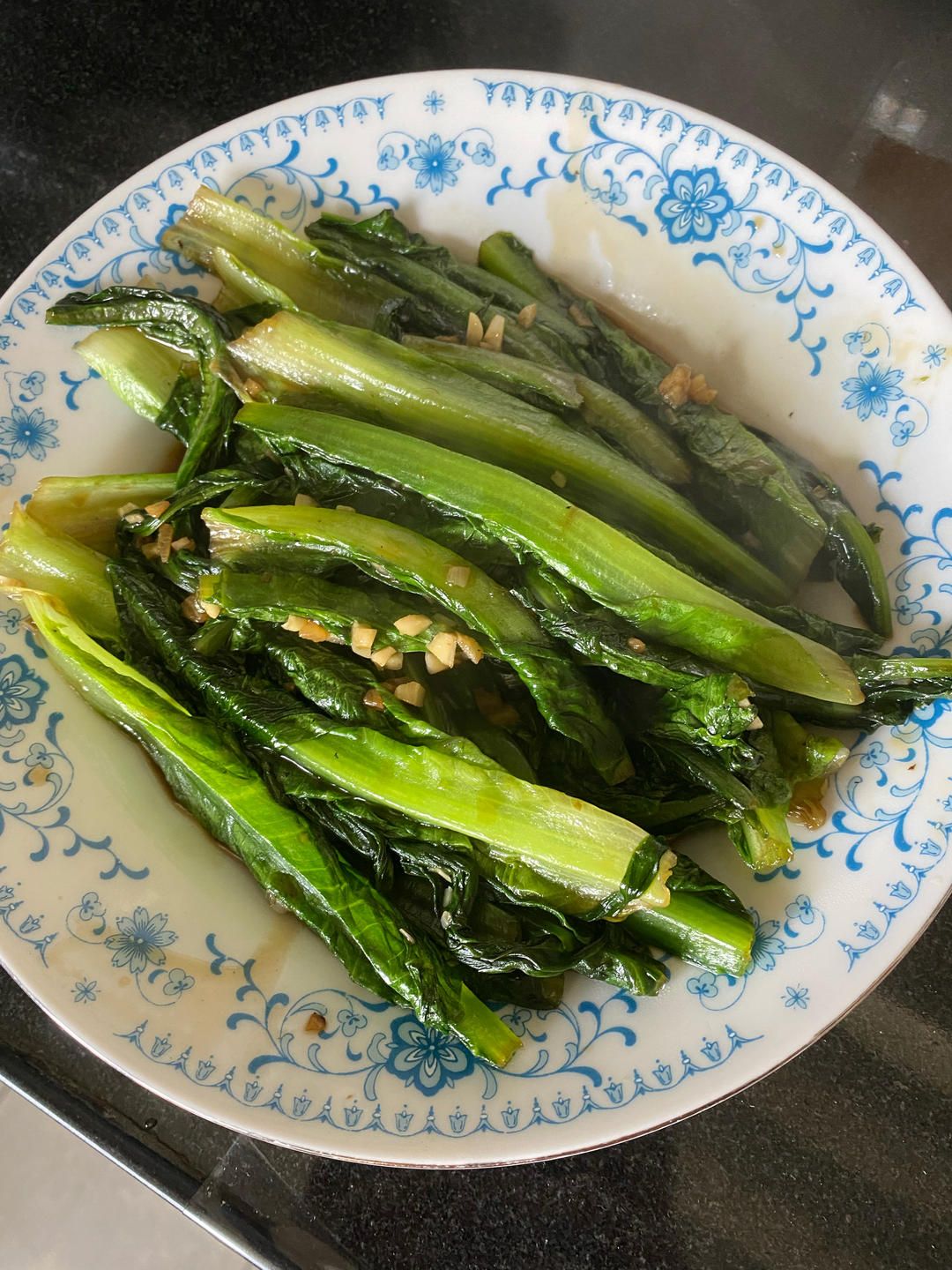 蒜蓉耗油清炒油麦菜，减脂快手菜，宝宝超爱，傻瓜步骤，屡试不爽，好吃且下饭，鲜香爽口！！
