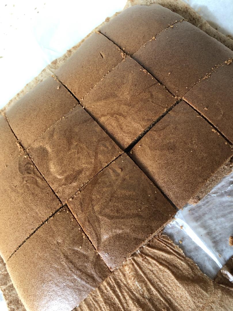 超细腻❗️巧克力可可古早蛋糕