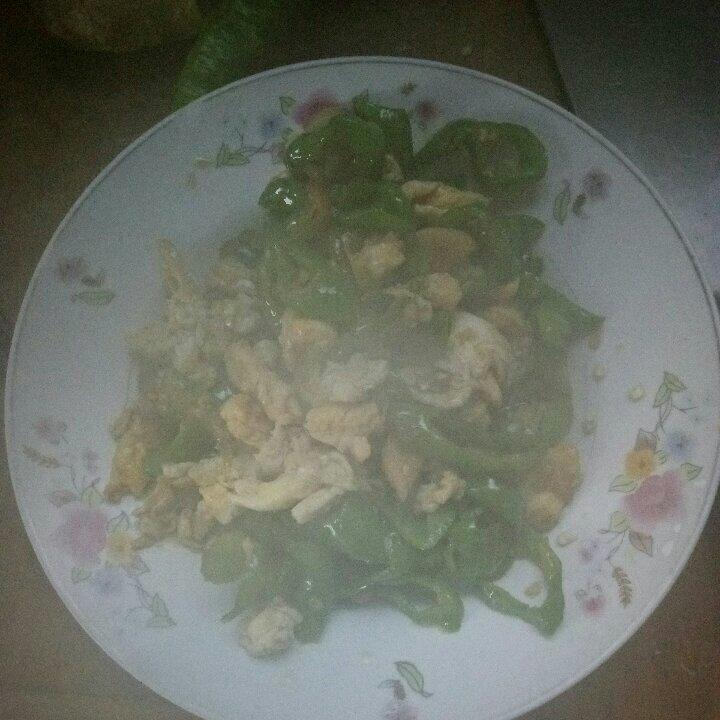 青椒炒蛋