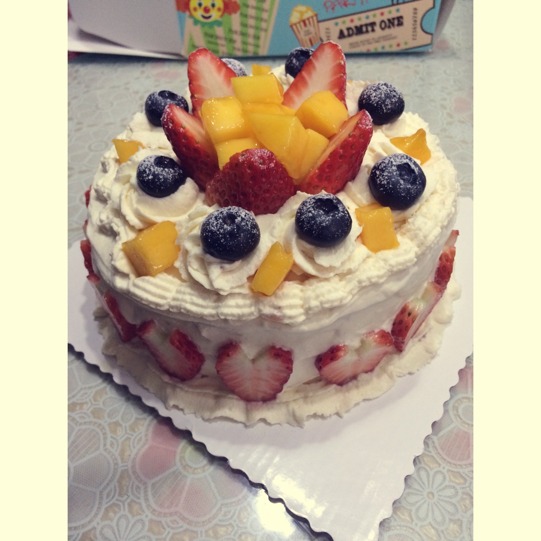 《Tinrry+》草莓奶油蛋糕（8寸配方）