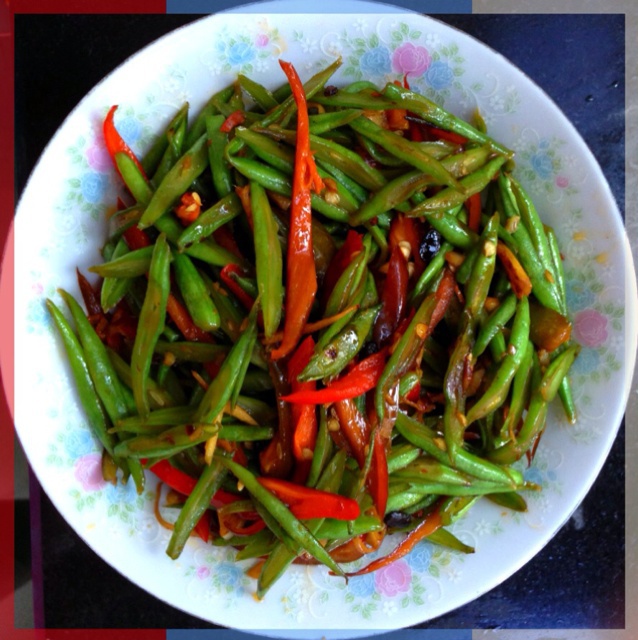 小炒四季豆