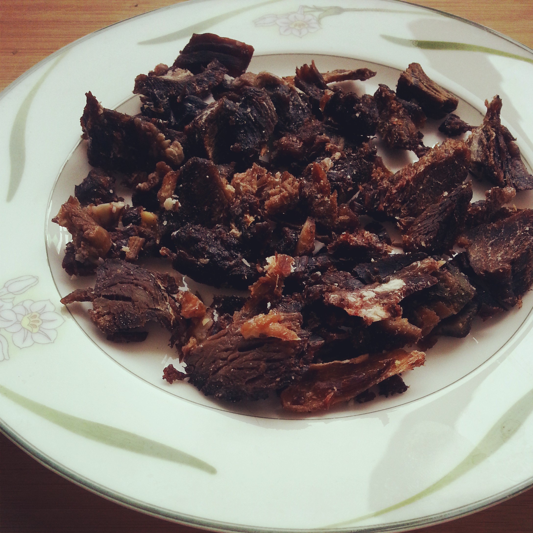 自制风干牛肉干