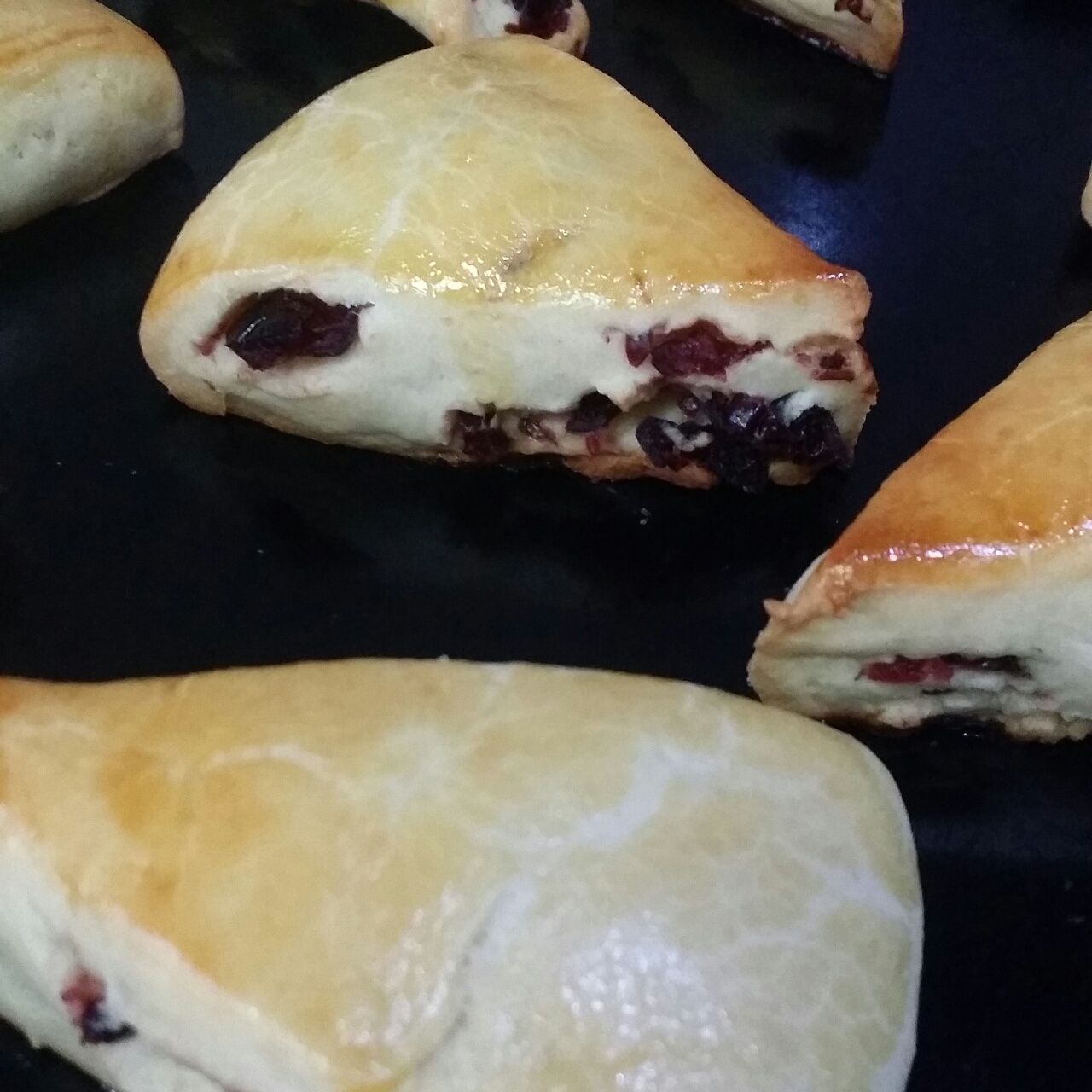 葡萄干司康（酵母版）