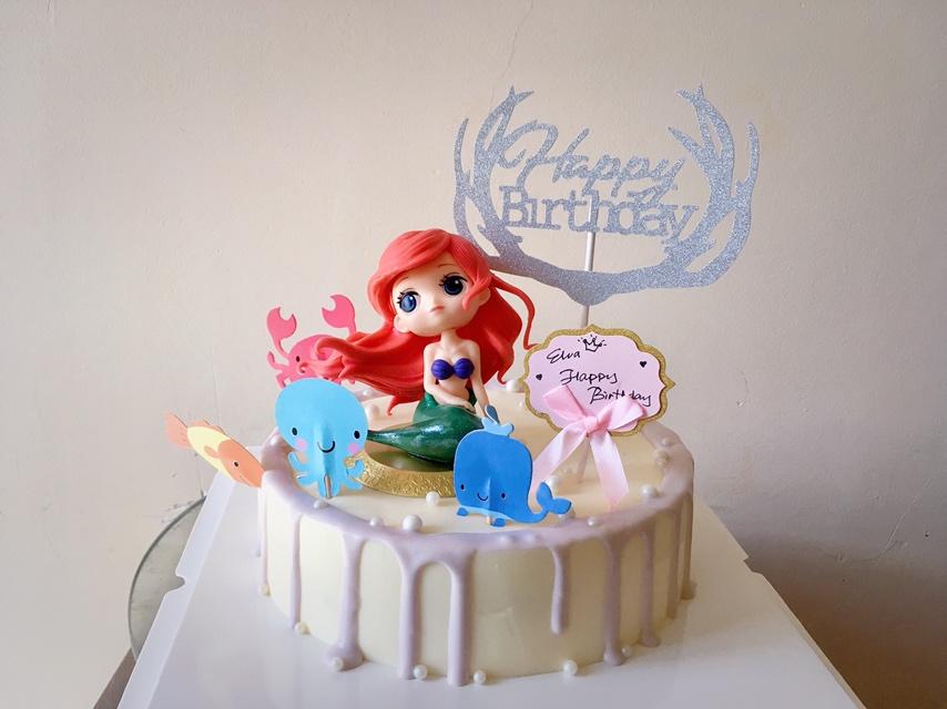 美人鱼主题生日蛋糕