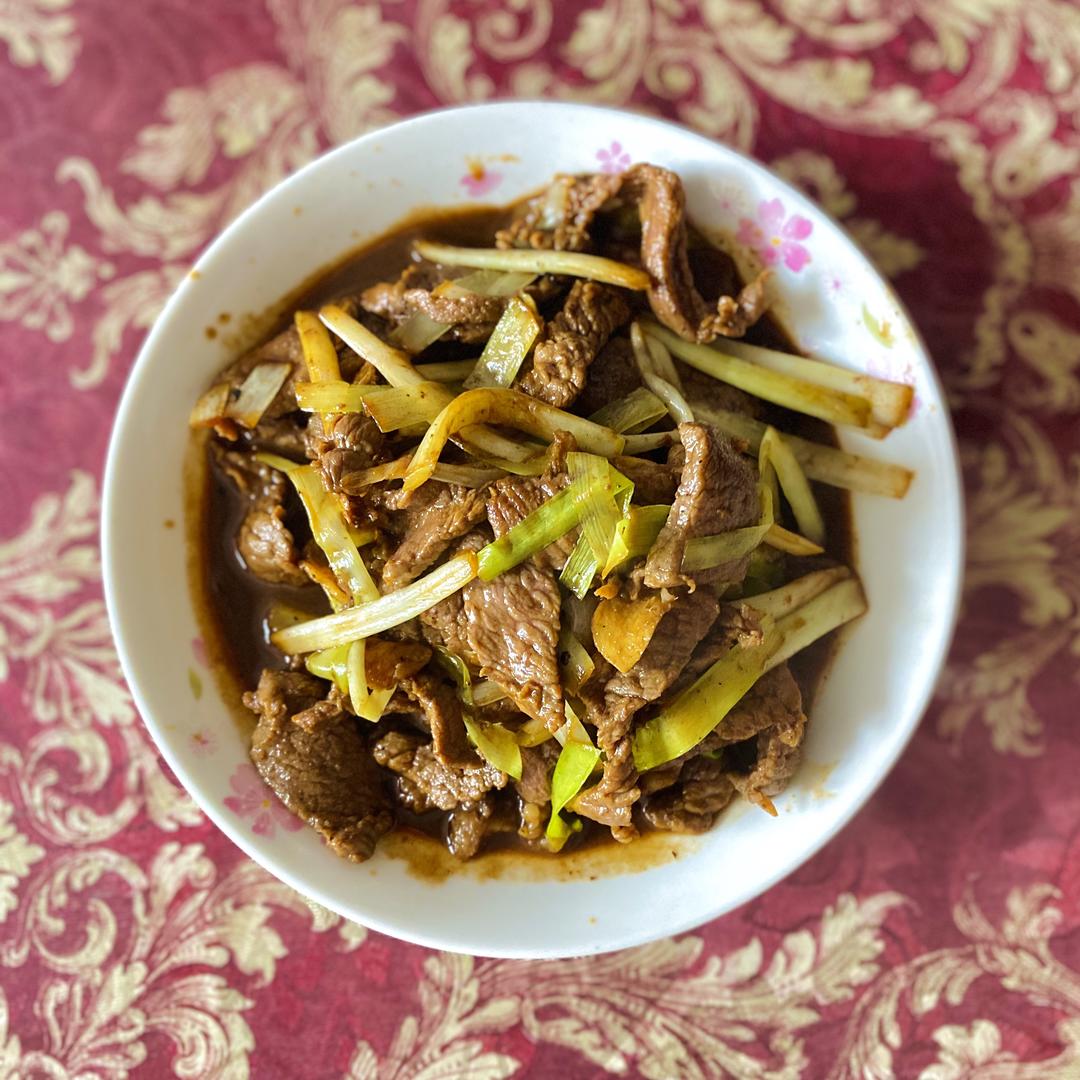 韭黄牛肉