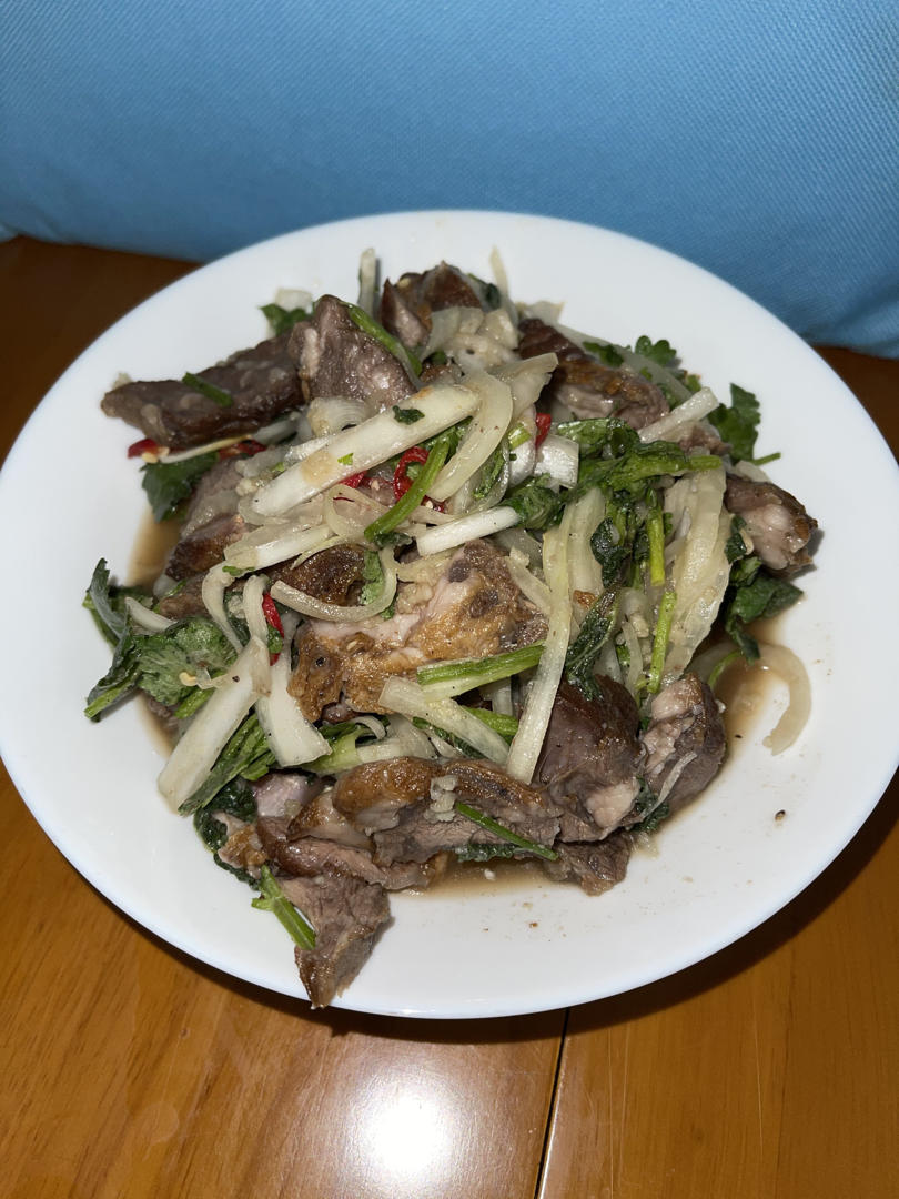 泰式薄荷牛肉沙拉