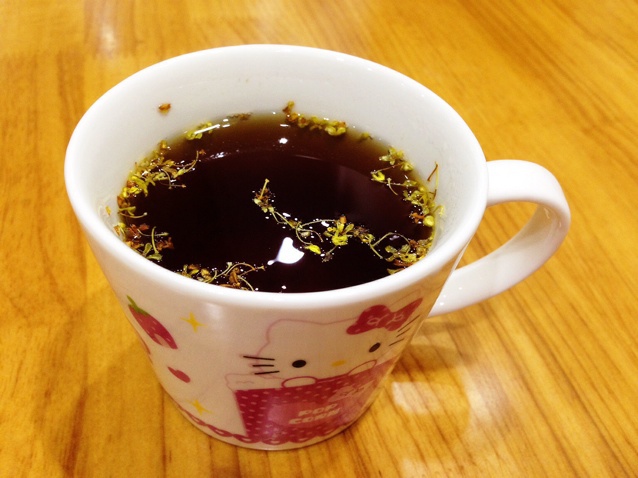 rachelwong做的桂花乌梅汤