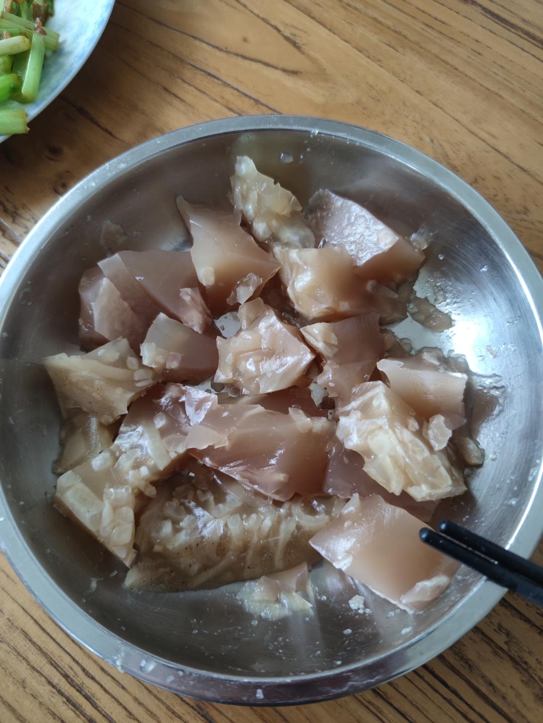 绝不可能失败的猪皮冻做法！超详细！