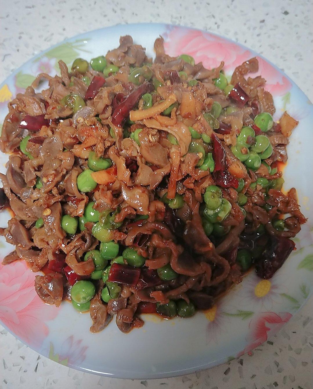 爆炒鸡胗