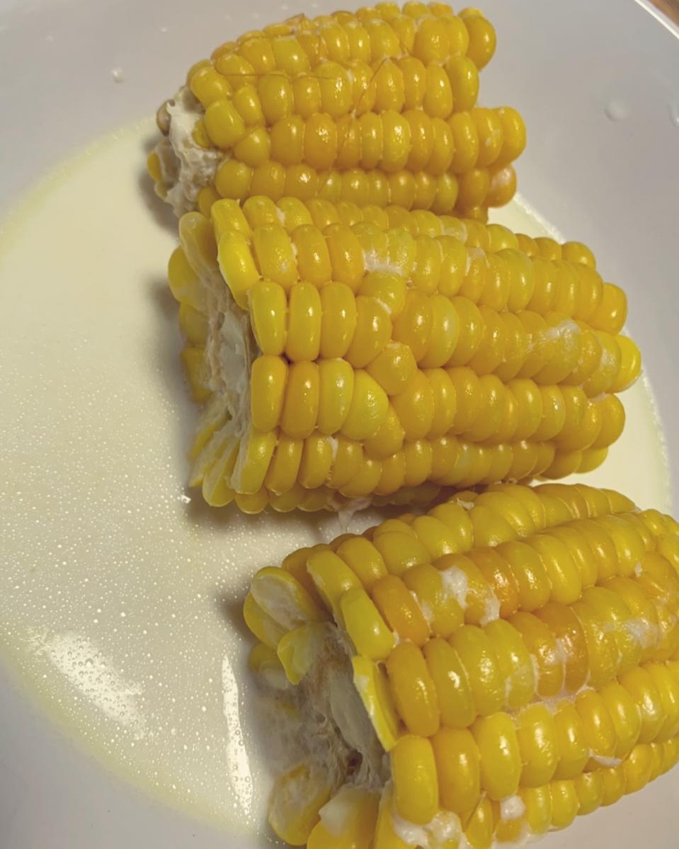 奶香煮玉米