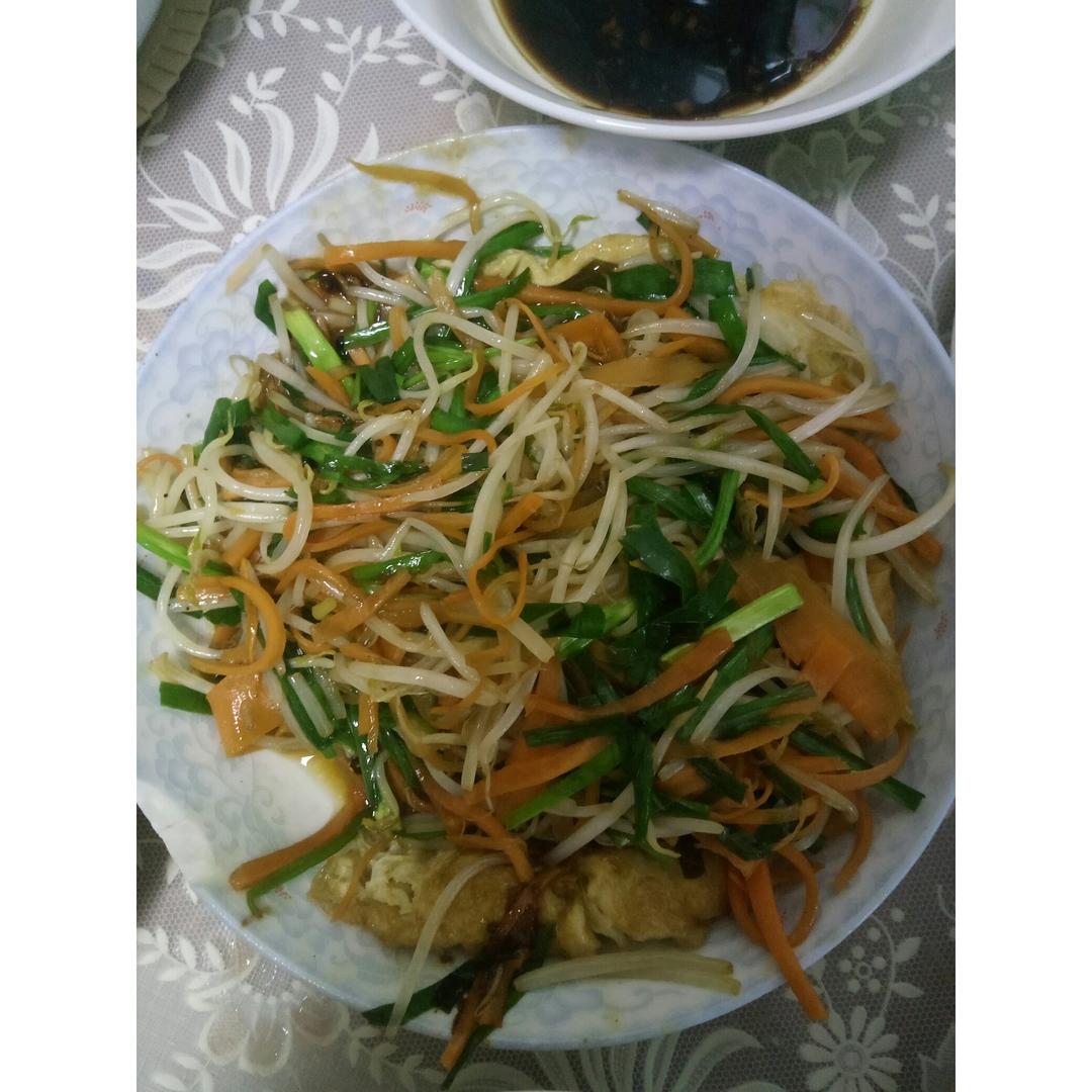 家常炒合菜
