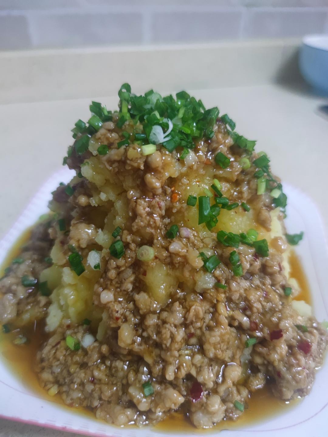 网红火山土豆泥