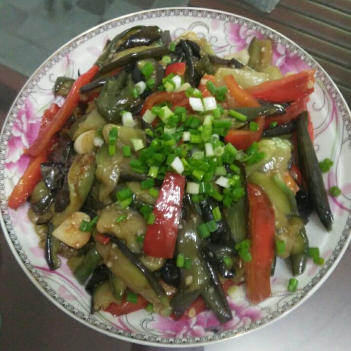清炒茄子（少油版+视频）