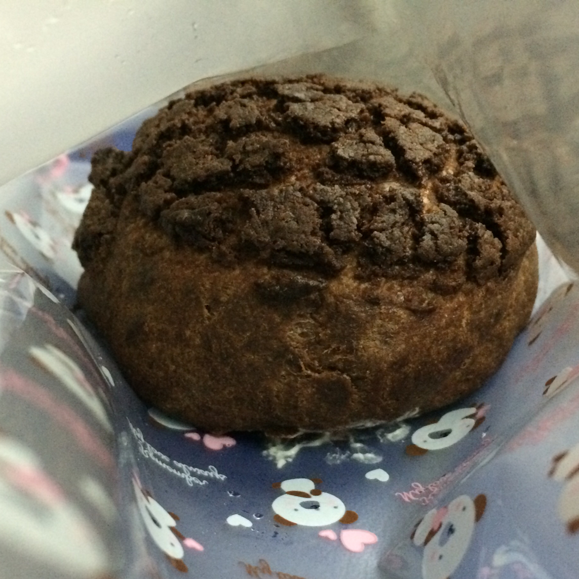 巧克力酥皮泡芙