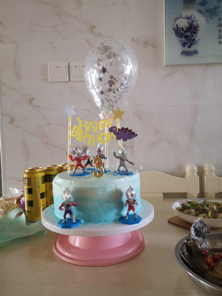 8寸 戚风蛋糕 生日蛋糕胚