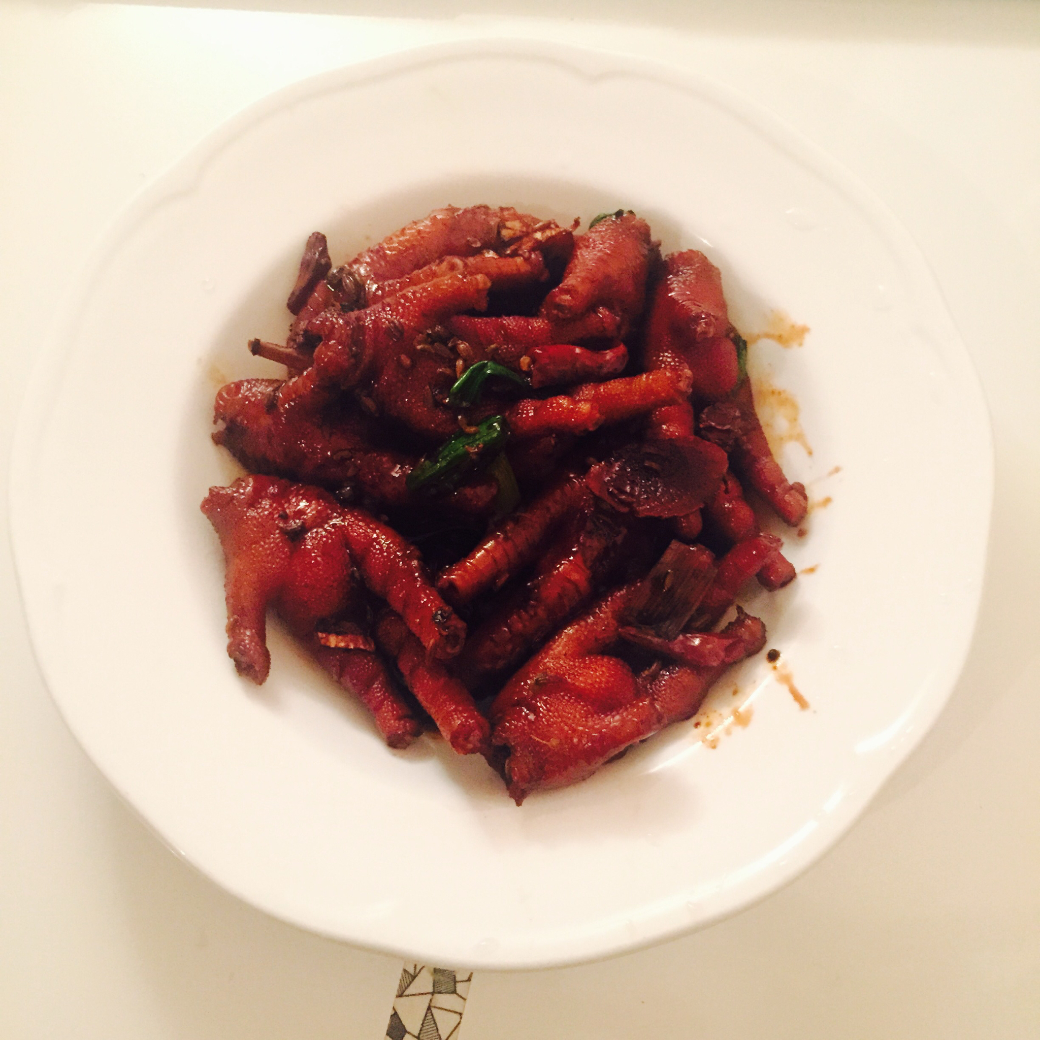 卤鸡脚