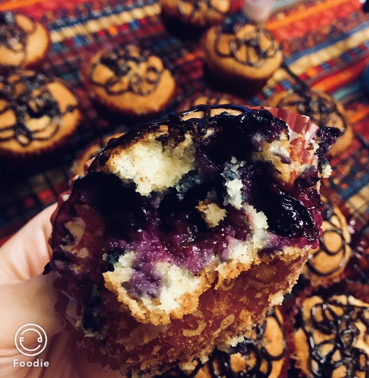 蓝莓酸奶油马芬