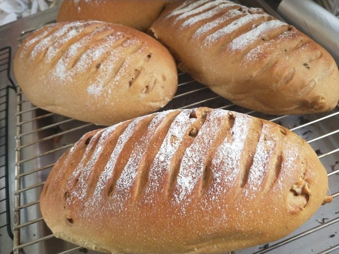 浓醇咖啡核果吐司