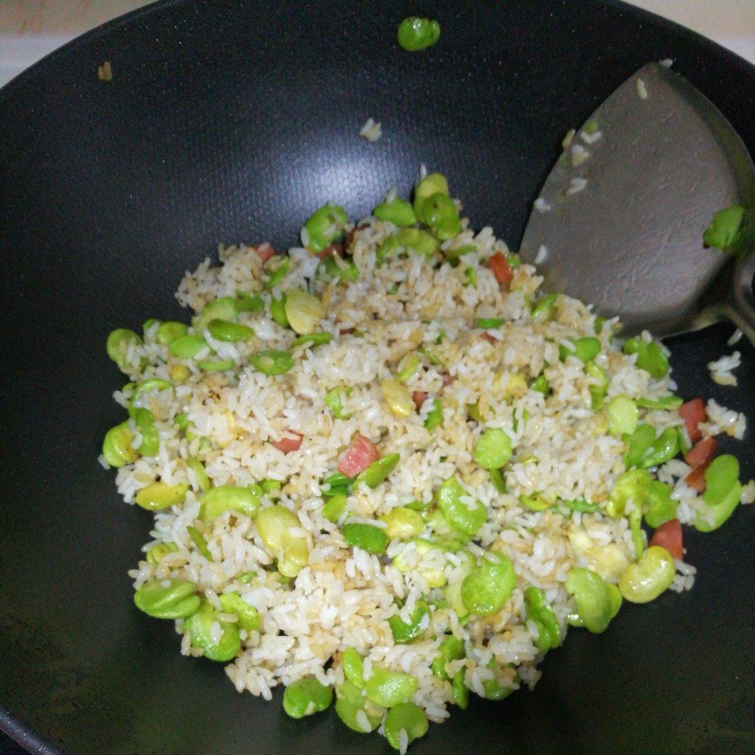 手机用户12316做的立夏饭(蚕豆饭)