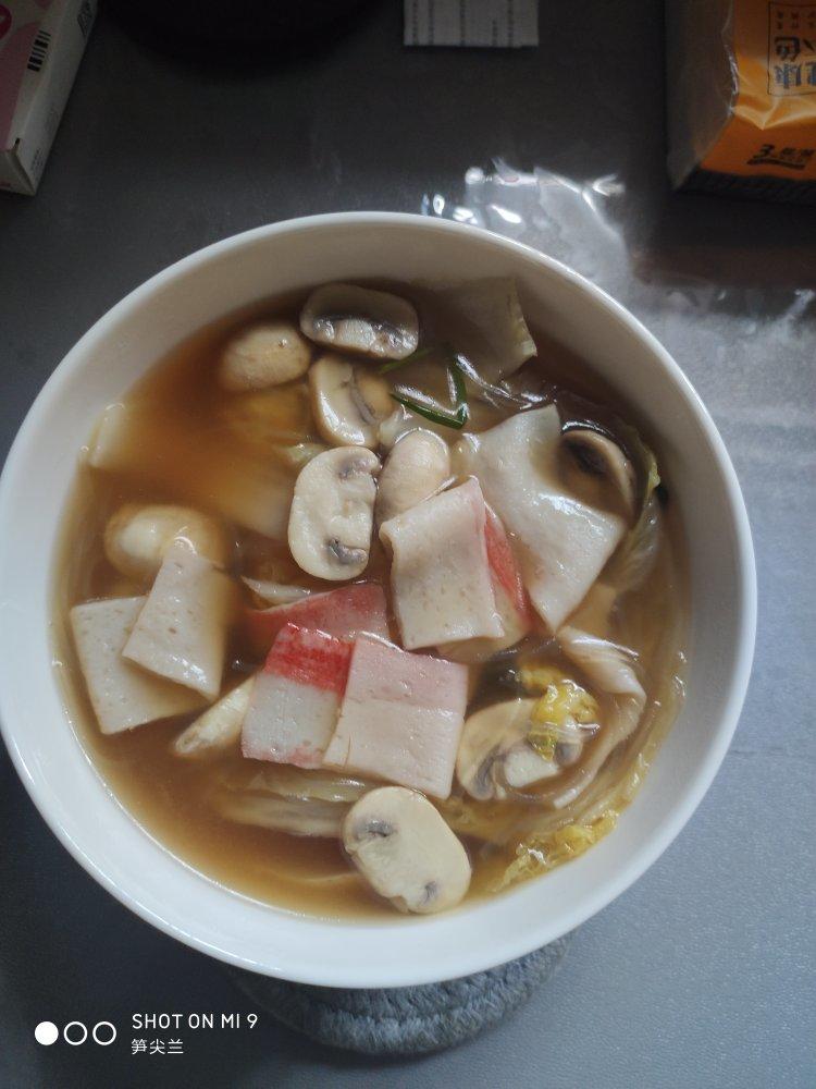 娃娃菜粉丝煲，低卡又鲜美