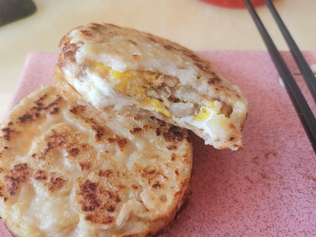 在家也能吃到鸡蛋堡