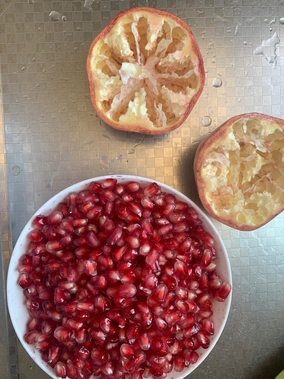 一分钟快速剥石榴大法