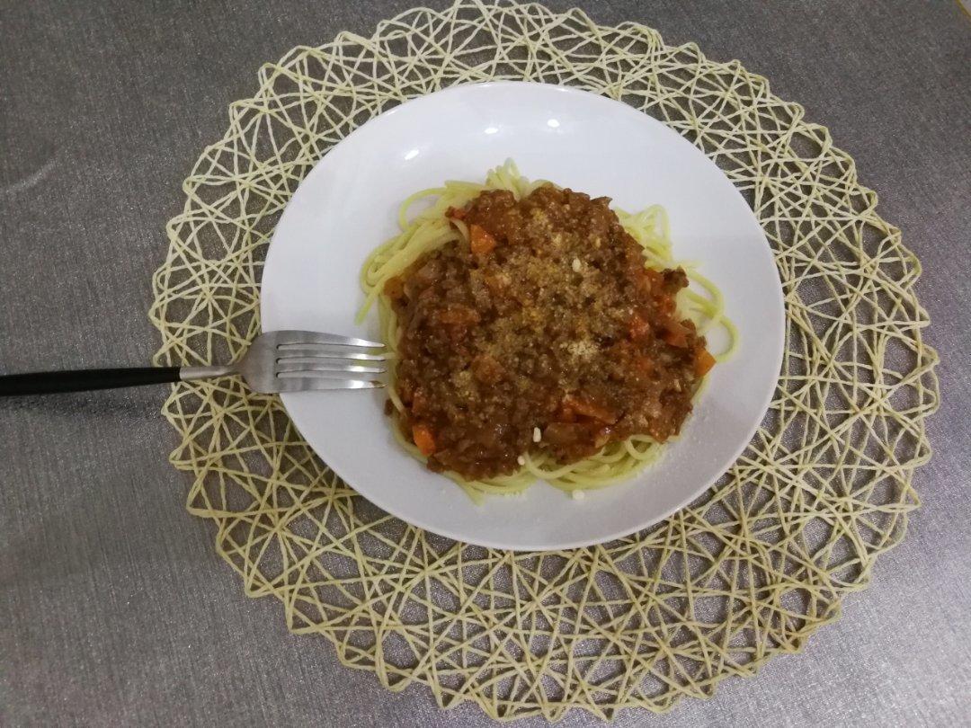 番茄肉酱意大利面