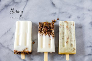酸奶granola冰棍丨健康·零食的做法 步骤6