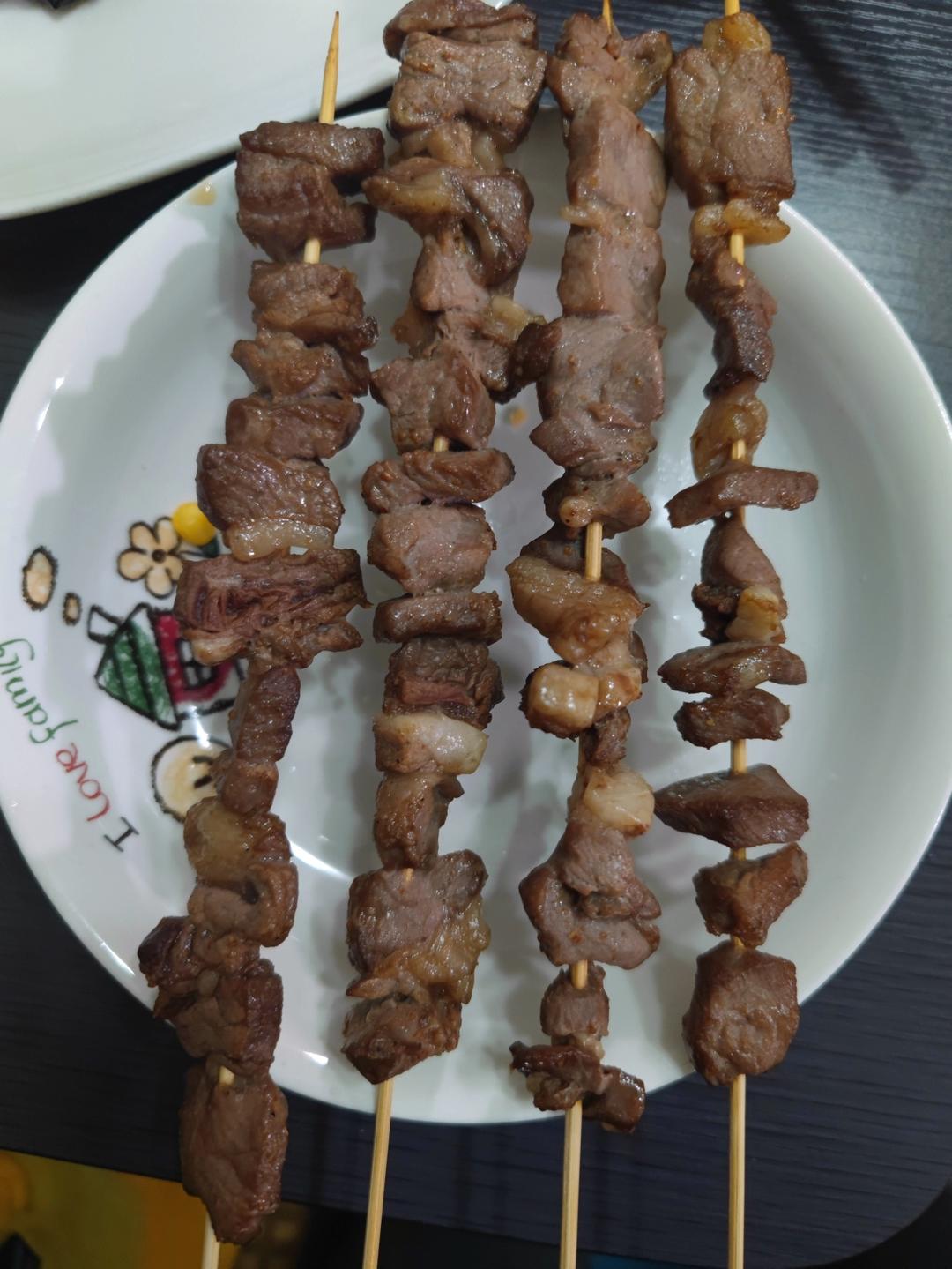 牛排烤箱版肉串