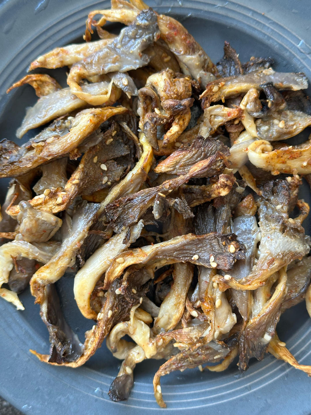 空气炸锅低卡烤蘑菇