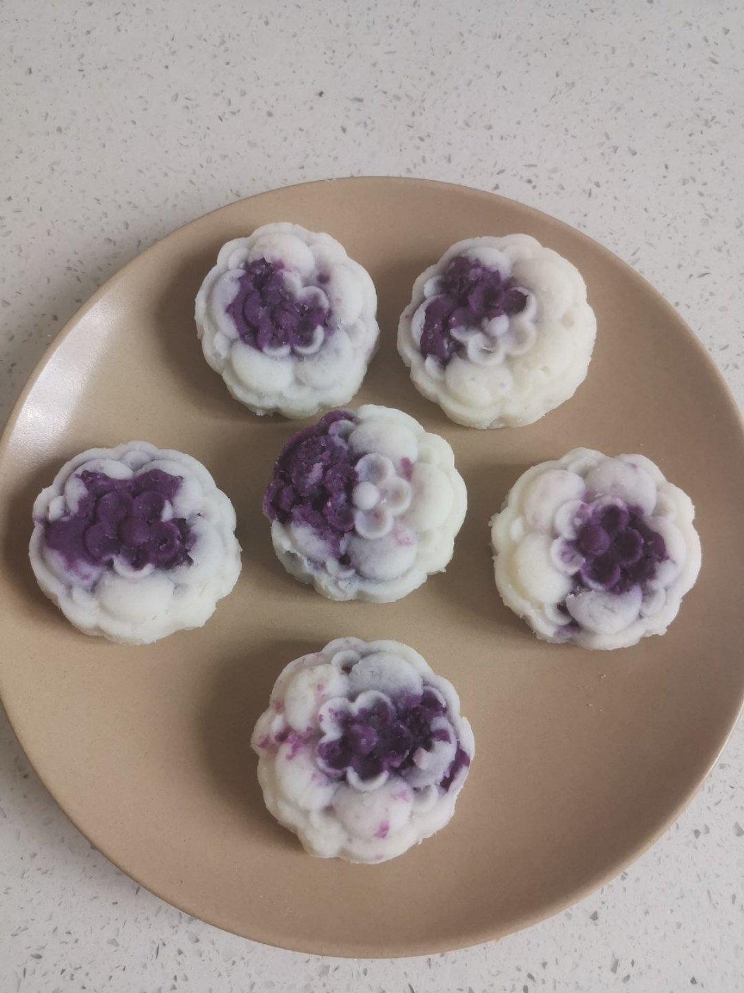 枕上书同款 无忧糕 (紫薯山药糕)