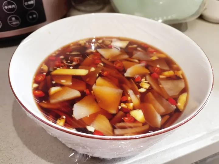 家常调料腌出秒杀市面一切咸菜的脆爽可口白萝卜