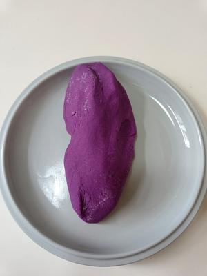 年夜饭必备系列丨高颜值自制紫薯糯米丸子的做法 步骤2