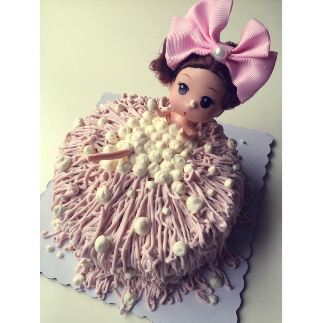 泡泡浴娃娃蛋糕