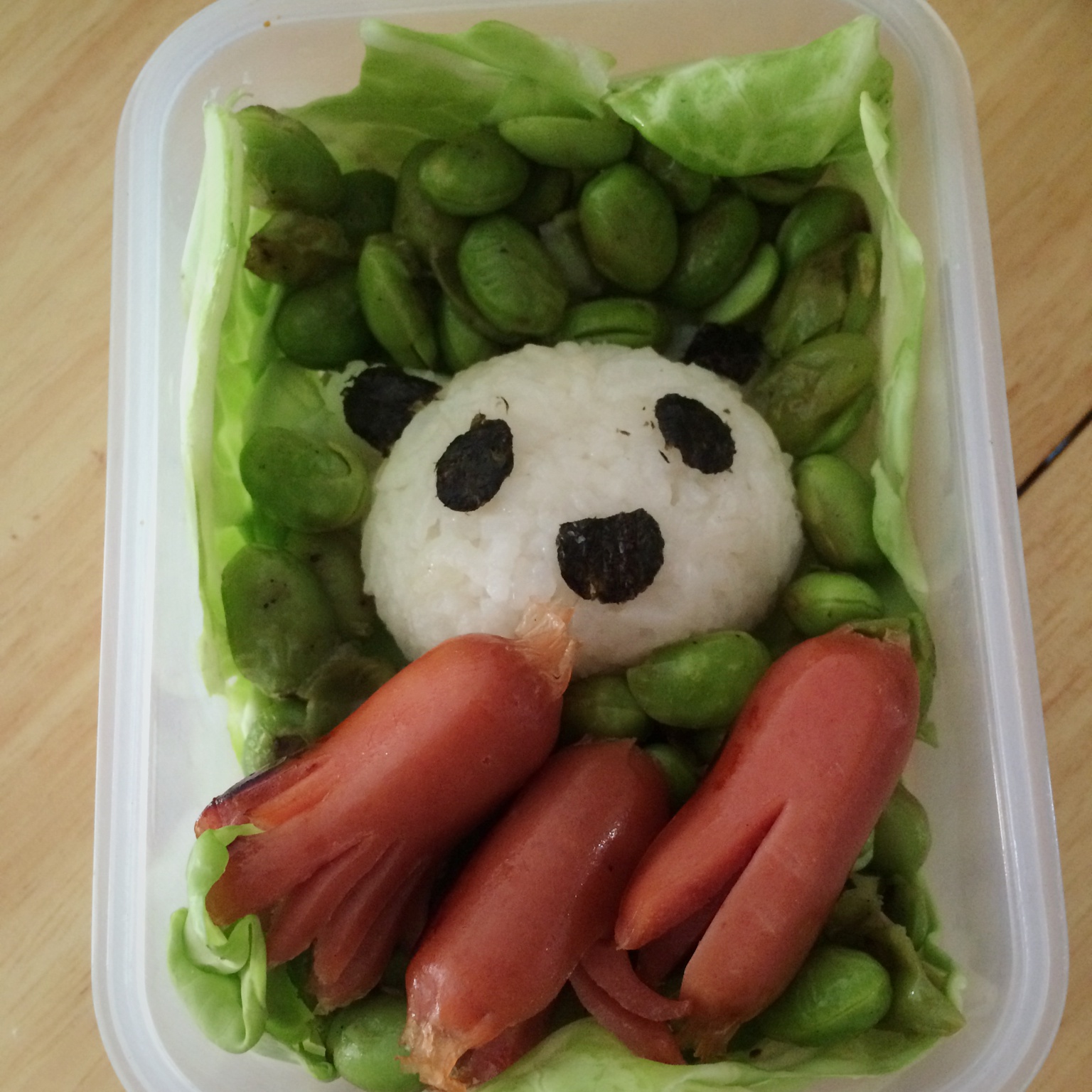 便当必备，红肠章鱼