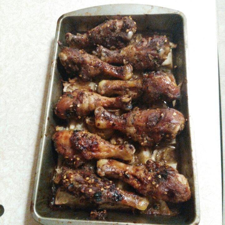 蜜汁酱烤鸡腿