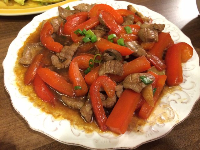 爆炒腰花