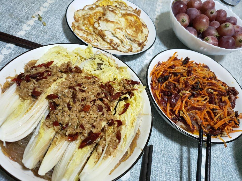 蒜蓉粉丝娃娃菜