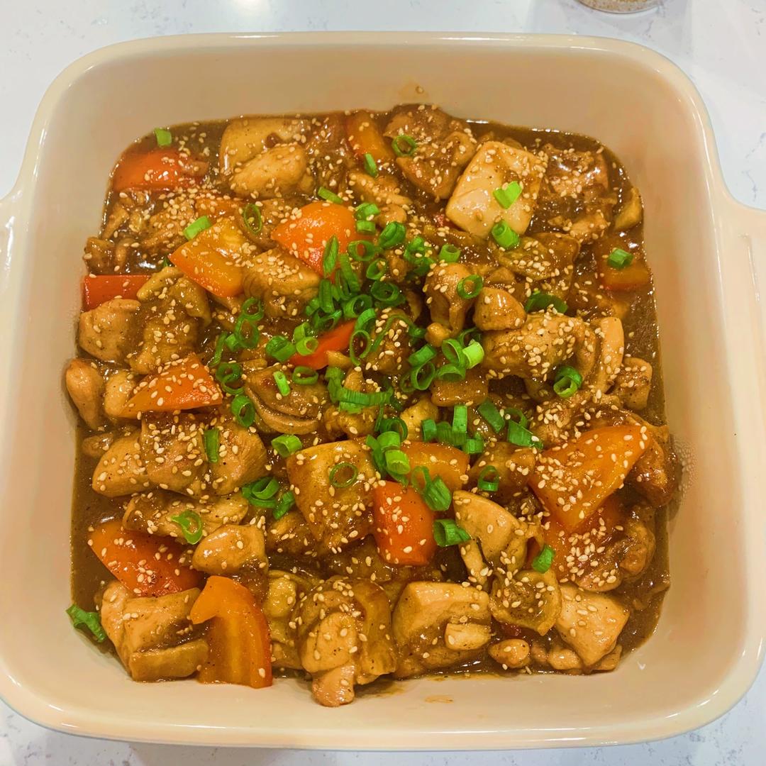 青椒炒鸡腿肉（大厨级别）